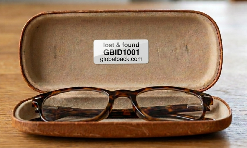 Funda de gafas con GBID