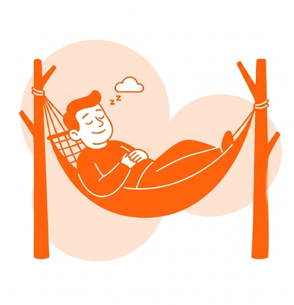 Relajarse con tranquilidad