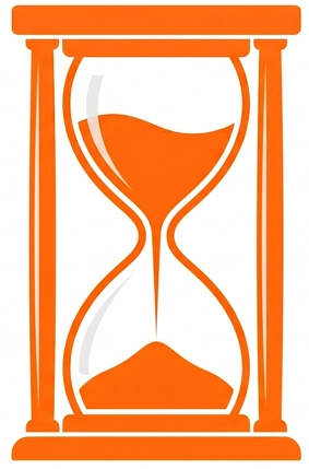 Reloj de arena: el tiempo juega a su favor