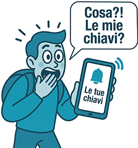 Scena delle chiavi 2 (generato con IA)